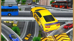 Crazy Car Impossible Stunt Challenge Game