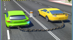 Chained Cars against Ramp hulk game