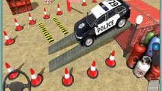 Modern Police Car Parking Sim 2022