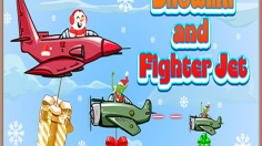 Snowma and Fighter Jet