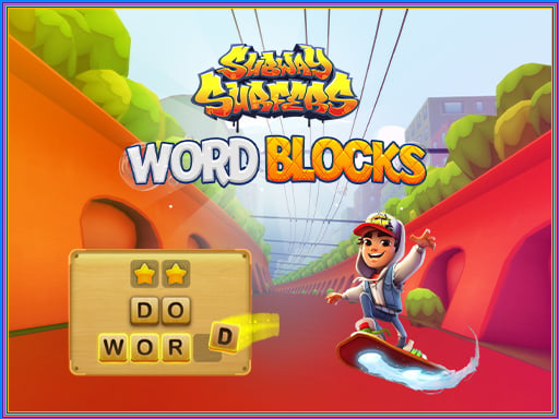 Subway Surfers Word Blocks - Play Subway Surfers Word Blocks On Drift  Hunters